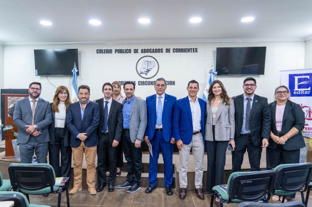 Presentaron el libro del Código Procesal Laboral de la Provincia de Corrientes en el Colegio de Abogados